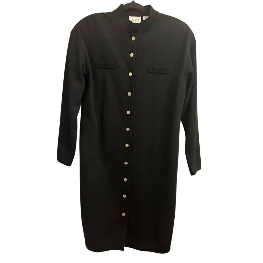 Kathie Lee Vintage Sweater Midi Dress M Regency dressy classy